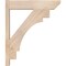 Ekena Millwork Merced Slat Smooth Outlooker, Douglas Fir, 5 1/2"W x 22"D x 26"H OUT06X22X26MRC06SDF - alternate 4